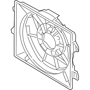 Hyundai 25350-2V700 SHROUD-Radiator