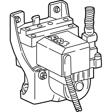 Ford XR3Z-2C286-CA ABS Pump Assembly