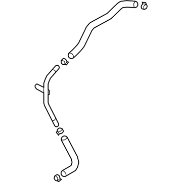 Hyundai 25415-K4000 Hose Assembly-RADAATOR, LWR
