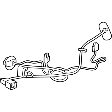 Nissan 26038-3YU0A Harness Assy-Headlamp