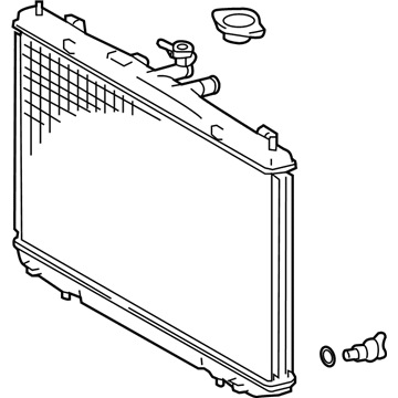 Toyota 16041-0P280 Radiator Assembly