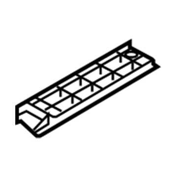 BMW 51-77-7-146-729 Impact Protection, Left Sill