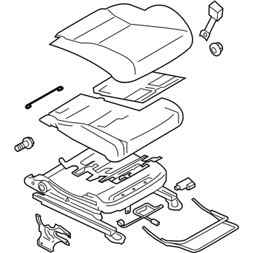 Toyota SU003-06523 Cushion Assembly