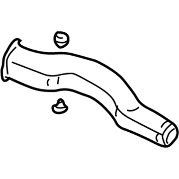 Honda 17242-PHM-000 Pipe, Air Inlet