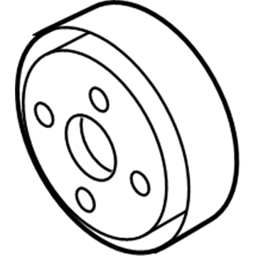 Nissan 21051-EA000 Pulley-Fan & Water Pump