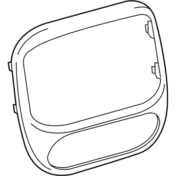 GM 23340000 Radio Bezel