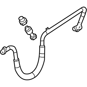 GM 15125778 Hose Asm-A/C Compressor