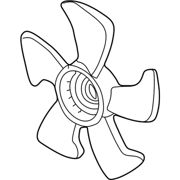 Honda 19020-PT0-003 Fan, Cooling (Denso)