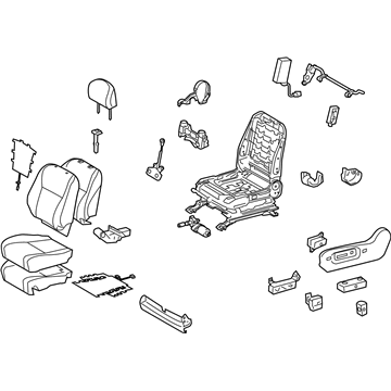 Toyota 71200-0E150-E1 Seat Assembly