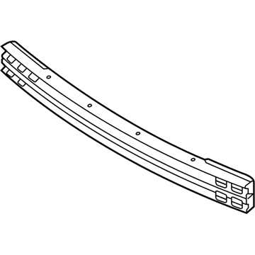 Nissan F2030-5RBCH Reinforce Assembly-Front Bumper