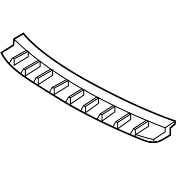 Nissan 62091-5RL0A Shock Absorber-Front Bumper