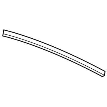 BMW 51-35-7-289-655 Window Guide Web Cover Left