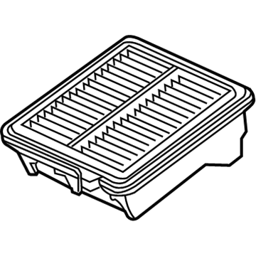 Honda 17220-RBJ-000 Element Assembly, Air Cleaner