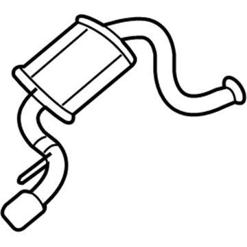 Mopar 5181382AC Resonator-Exhaust