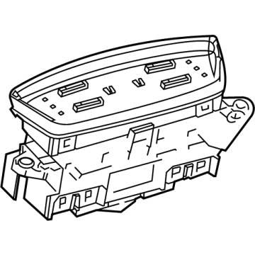 Toyota 84752-48060 Seat Heat Switch