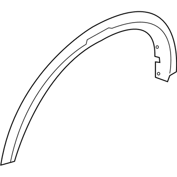Nissan 63811-1A40A OVERFENDERASSY-Front, LH