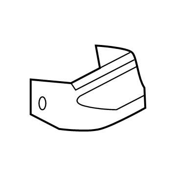Nissan 63872-3KA0A MOULDING Body Front RH
