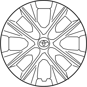 Toyota 42602-02360 Wheel Cover