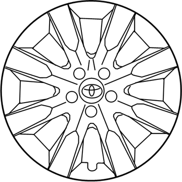 Toyota 42602-02420 Wheel Cover