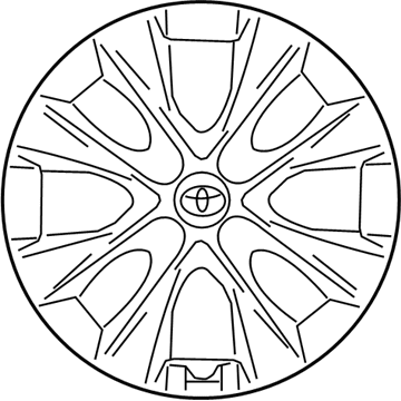 Toyota 42602-02350 Wheel Cover