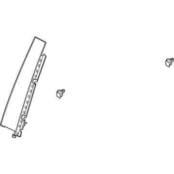 Ford M1PZ-78255A35-AC MOULDING