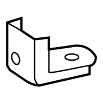 Toyota 73677-60010 Outer Belt Assembly Anchor Plate