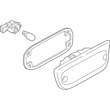 Nissan 26590-3LM0A Stop Lamp Assembly-High Mounting