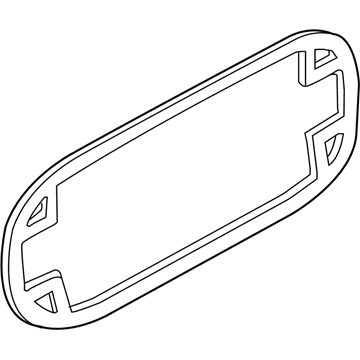 Nissan 26593-3LM0A Gasket-Stop Lamp, High Mounting