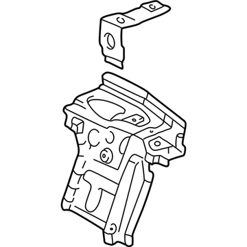 Lexus 64304-33900 Reinforcement, Package Tray Bracket, RH