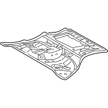 Lexus 58211-50902 Pan,Center Floor