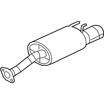 Honda 18307-TR7-A02 Muffler, Exhuast