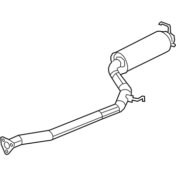 Acura 18220-TR7-A02 Pipe B, Exhaust