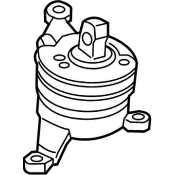 Acura 50820-TZ5-A02 Rubber Assembly, Engine
