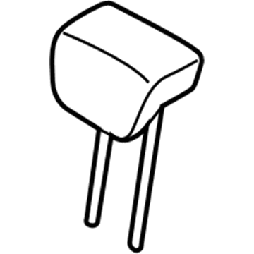 Kia 89701A9060DL1 Headrest Assembly-Rear Center