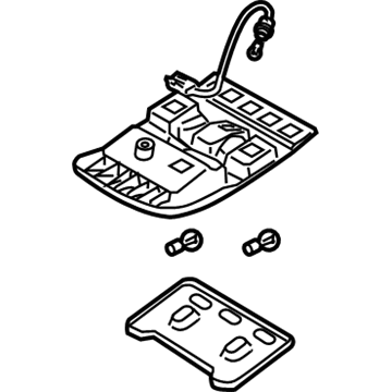 Infiniti 26430-CR110 Lamp Assembly-Map