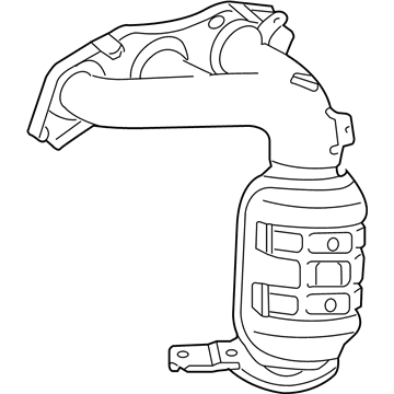 Lexus 17140-0P220 Exhaust Manifold Assembly