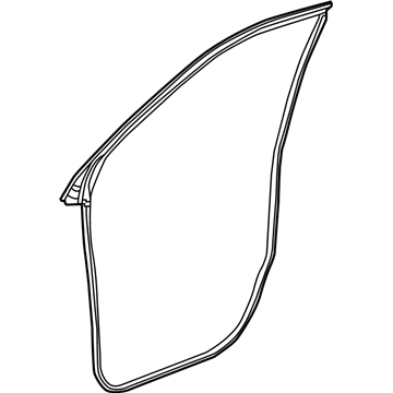 Mopar 55399213AE WEATHERSTRIP-Front Door Opening