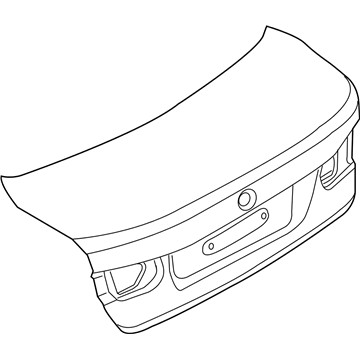 BMW 41-00-7-288-757 Trunk Lid
