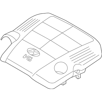 Hyundai 29240-3C850 Engine Cover Assembly
