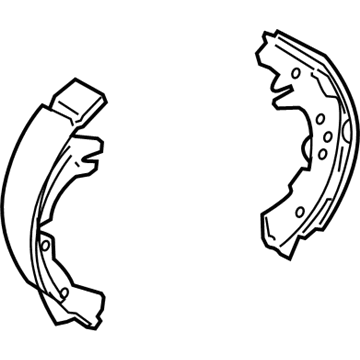 Toyota 04495-52170 Brake Shoes