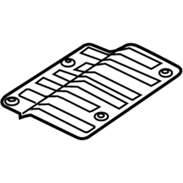 Hyundai 28798-2E200 Panel-Heat Protector, Center