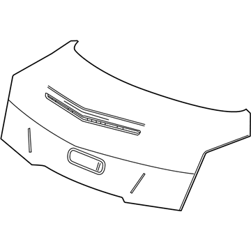 GM 23266665 Trunk Lid