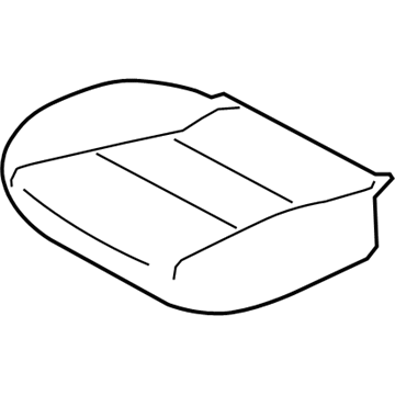 Nissan 87361-5RL0A Pad Assy-Cushion, Front Seat LH