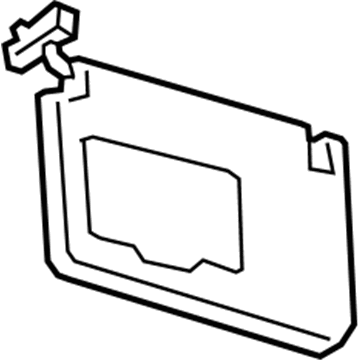 Ford JL7Z-7804104-AA Sunvisor