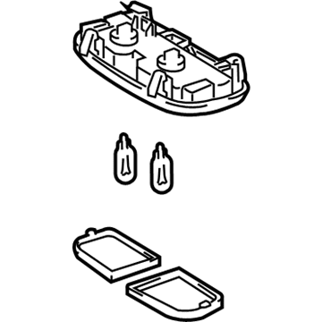 Toyota 81260-52051-B1 Map Lamp Assembly