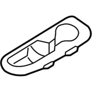 Kia 85743A9020DAA Luggage Cup Holder, Right
