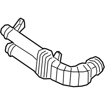 BMW 13-71-8-054-842 CHARGE AIR TUBE