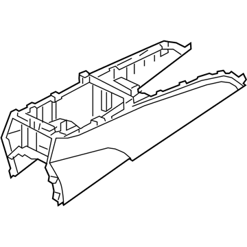 Hyundai 84610-B1100-RRY Console Assembly-Floor