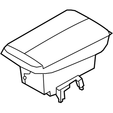 Hyundai 84660-B1000-4RR Console Armrest Assembly