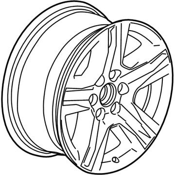 GM 23220754 Wheel Asm- 20X9.0X27Mm